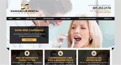 Desktop Screenshot of damascusdentalgroup.com